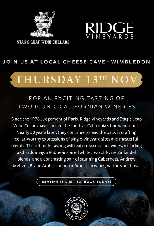 Fine Californian Wine Pairings and Tasting