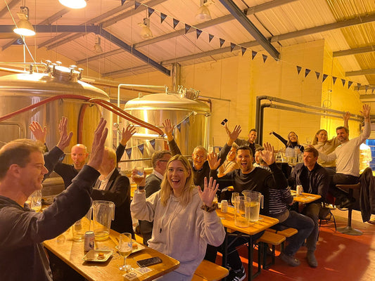 Beer and Cheese Pairing in the Wimbledon Brewery in Colliers Wood
