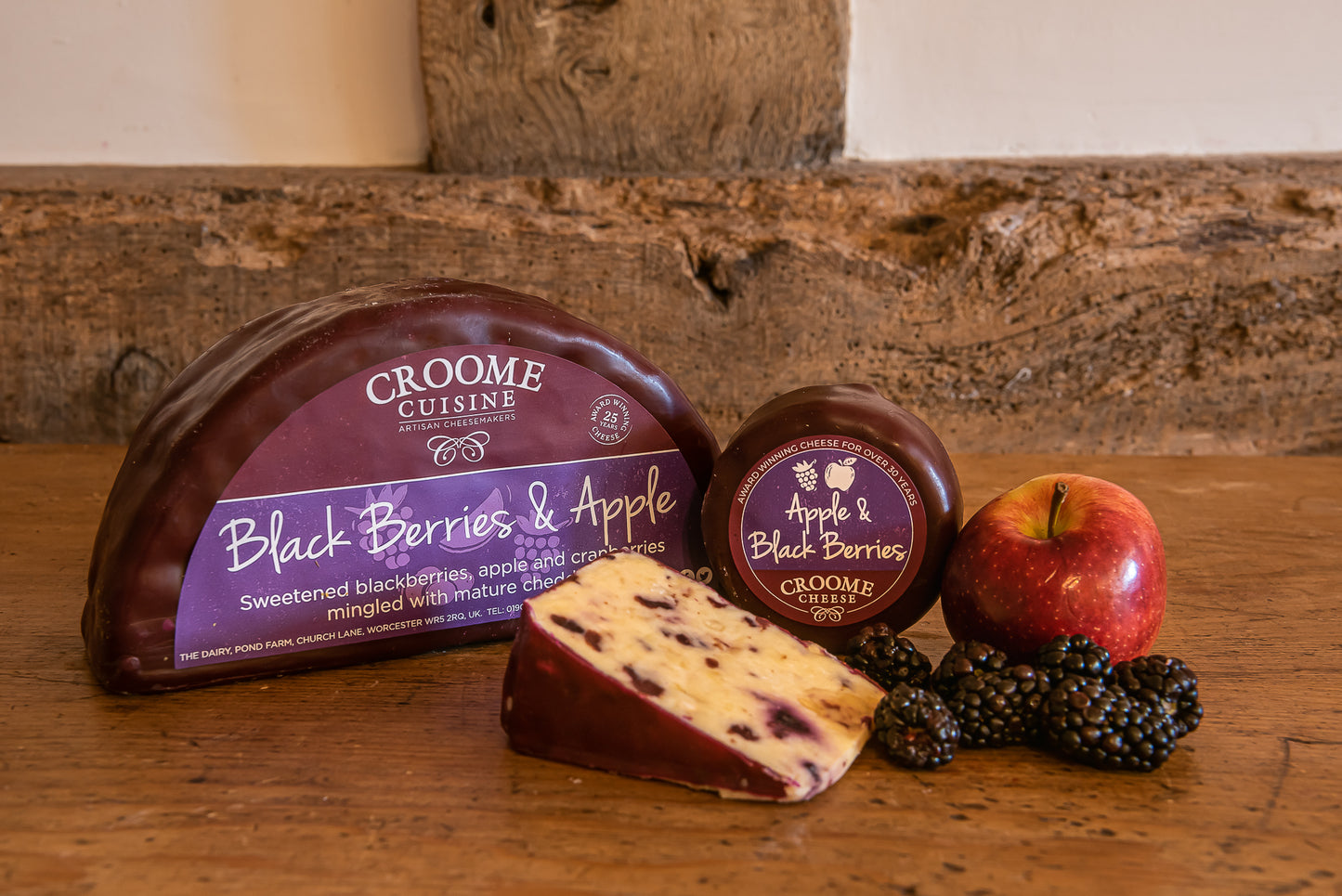 Black Berries & Apple Cheddar