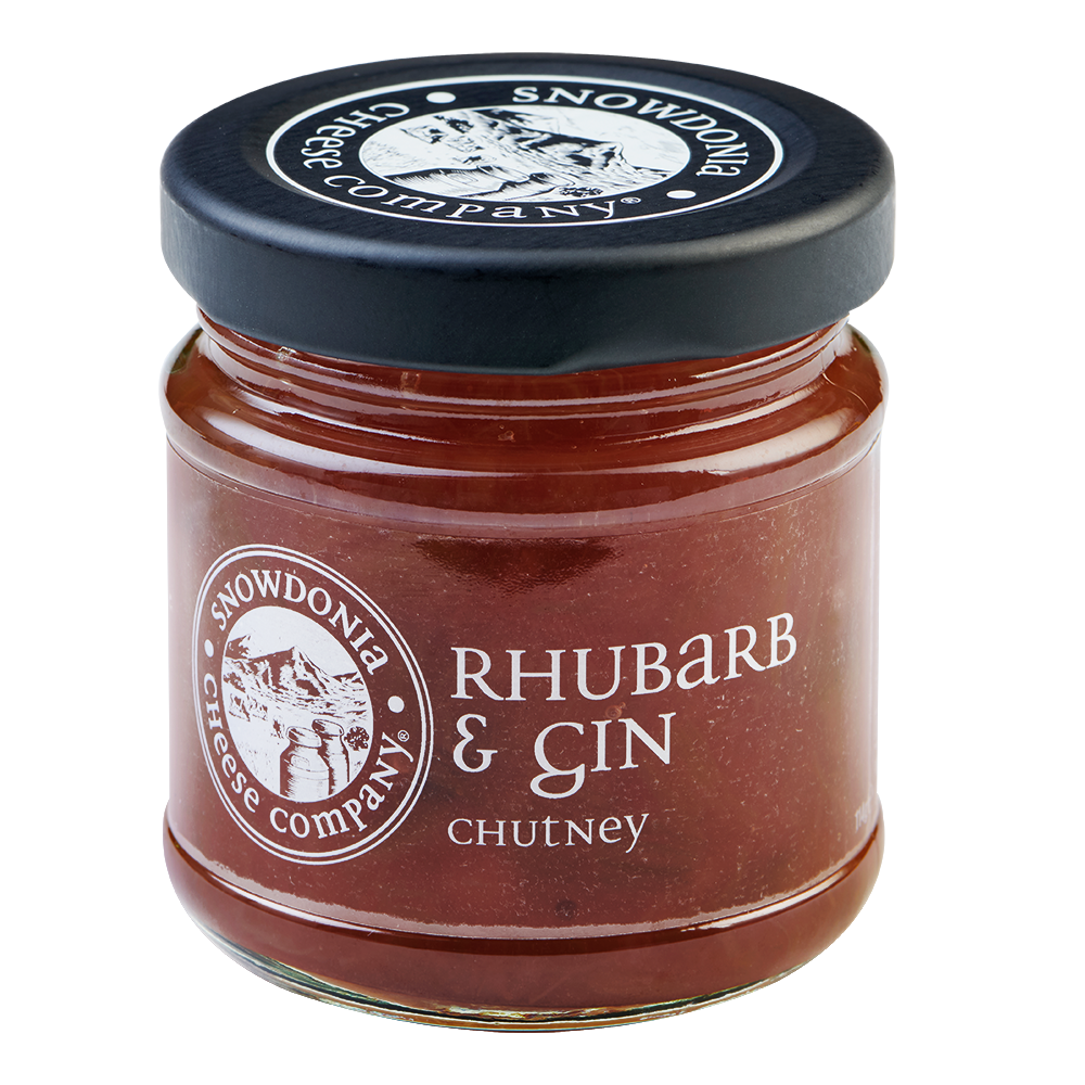 Snowdonia Rhubarb & Gin Chutney