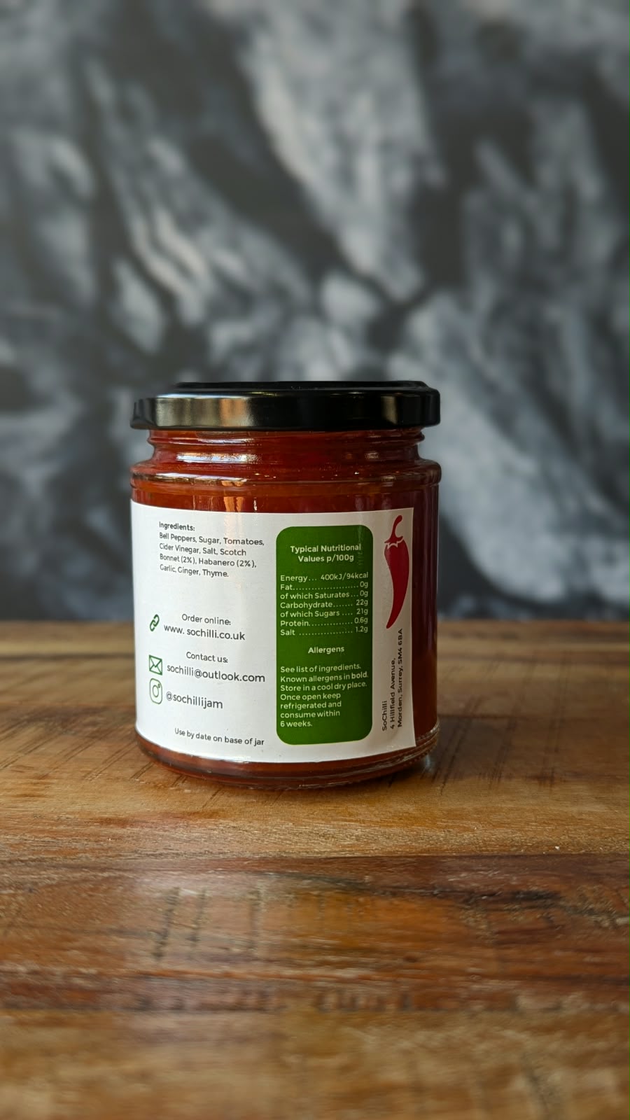 Local Fresh Chilli Jams