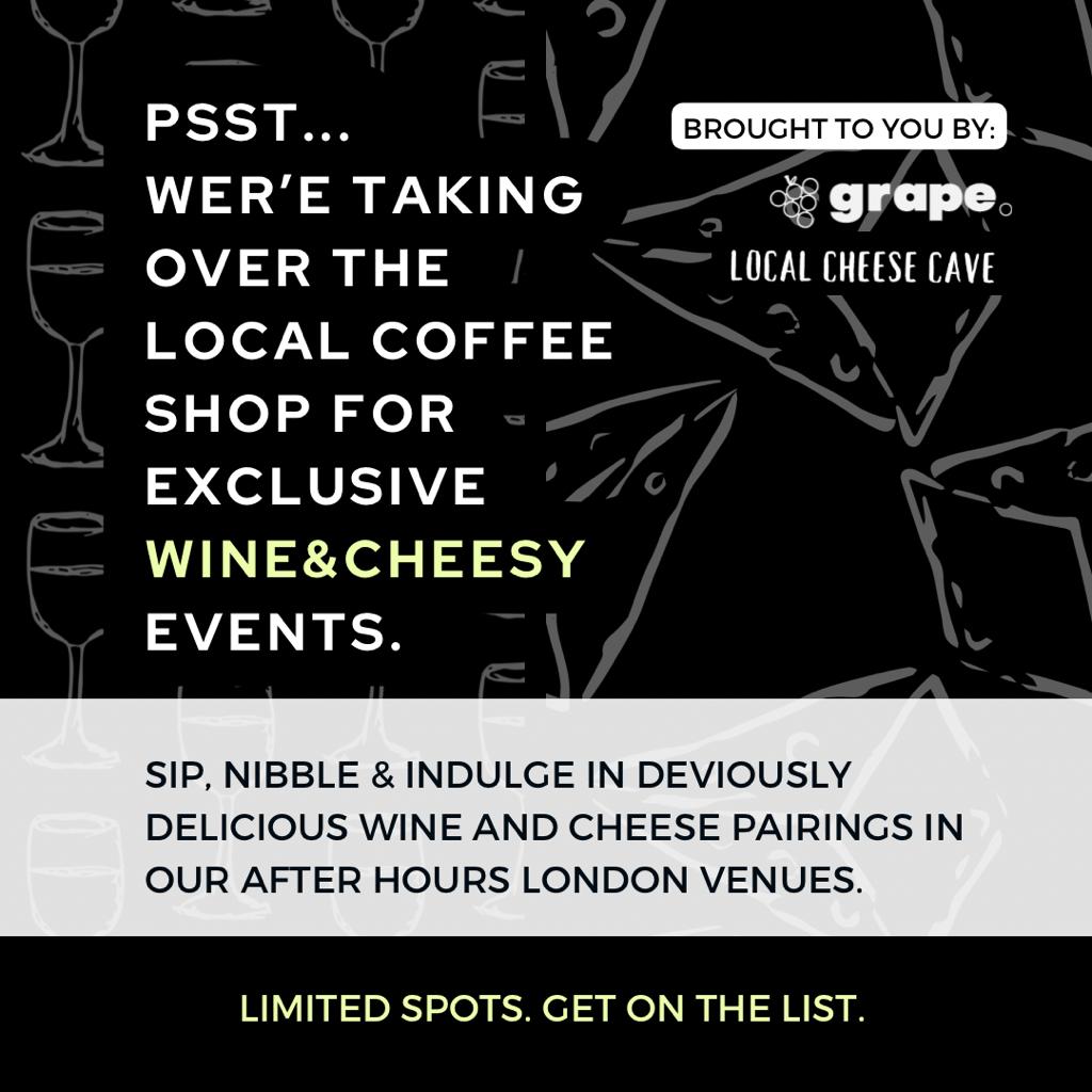 Speak Easy, Wine and Cheesy use code today lovebattersea or surbitonfestival1 for £10 off