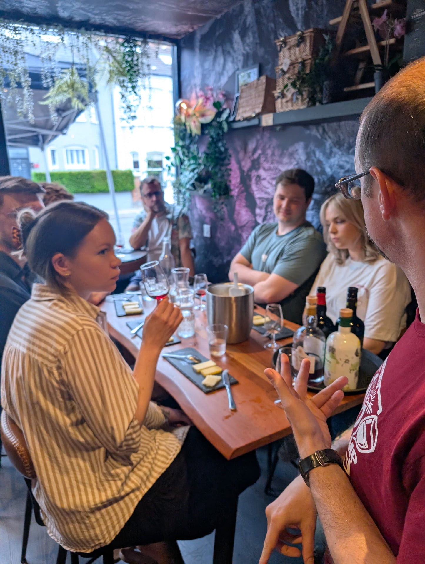 School of Port and Cheese Pairings at the Cave 🧀🍷😆