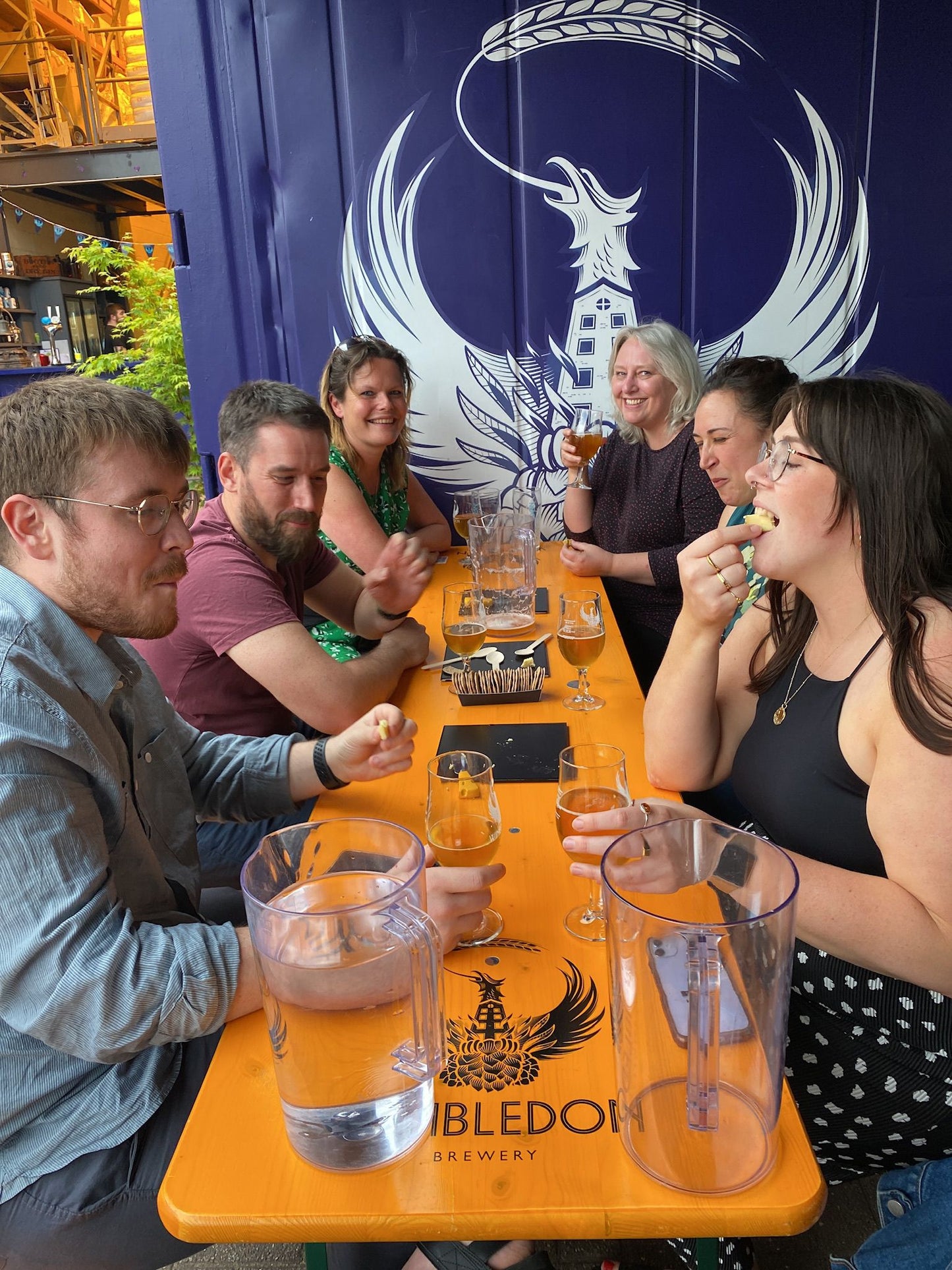 Beer and Cheese Pairing at the Wimbledon Brewery!
