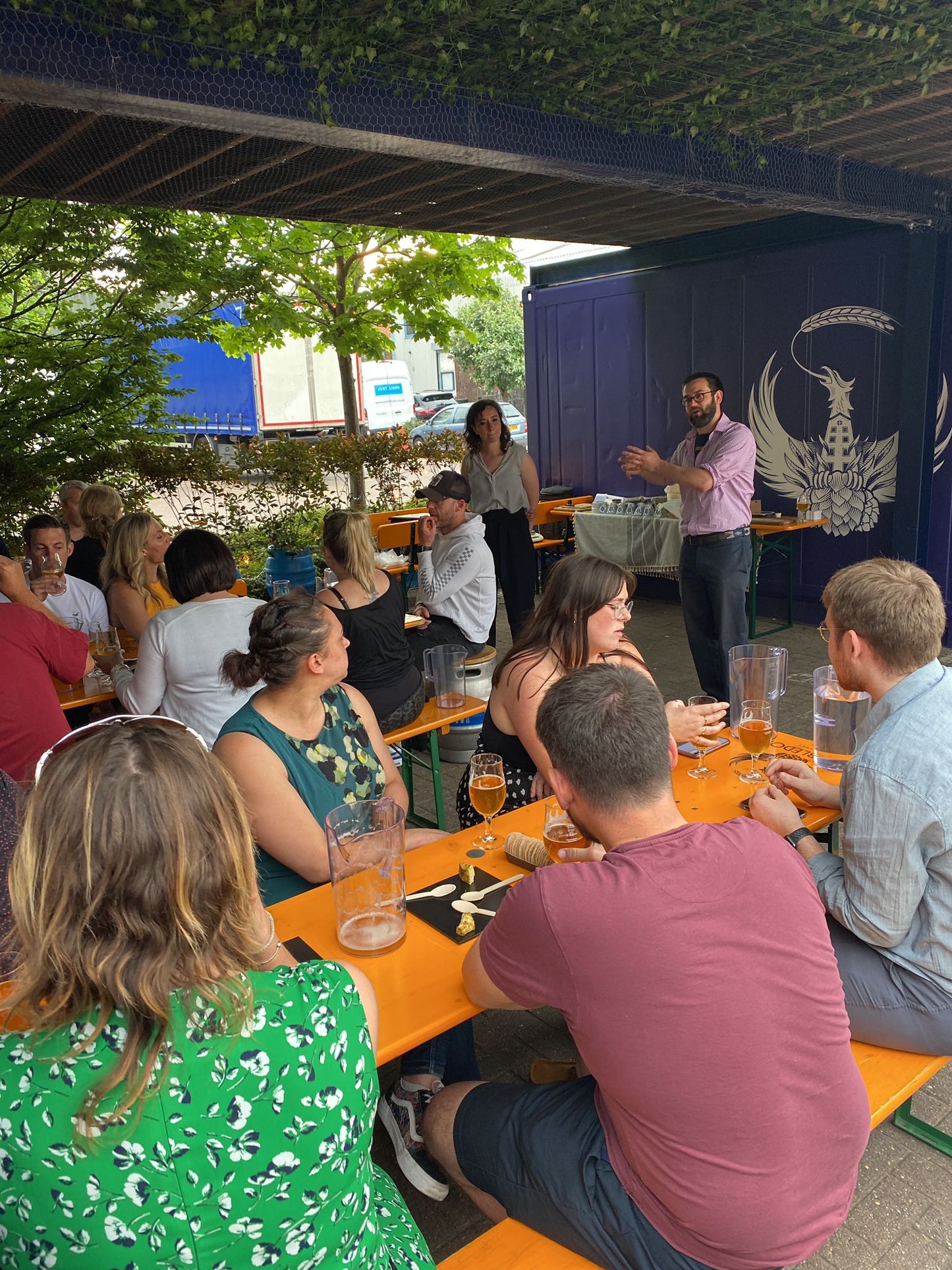 Beer and Cheese Pairing at the Wimbledon Brewery!