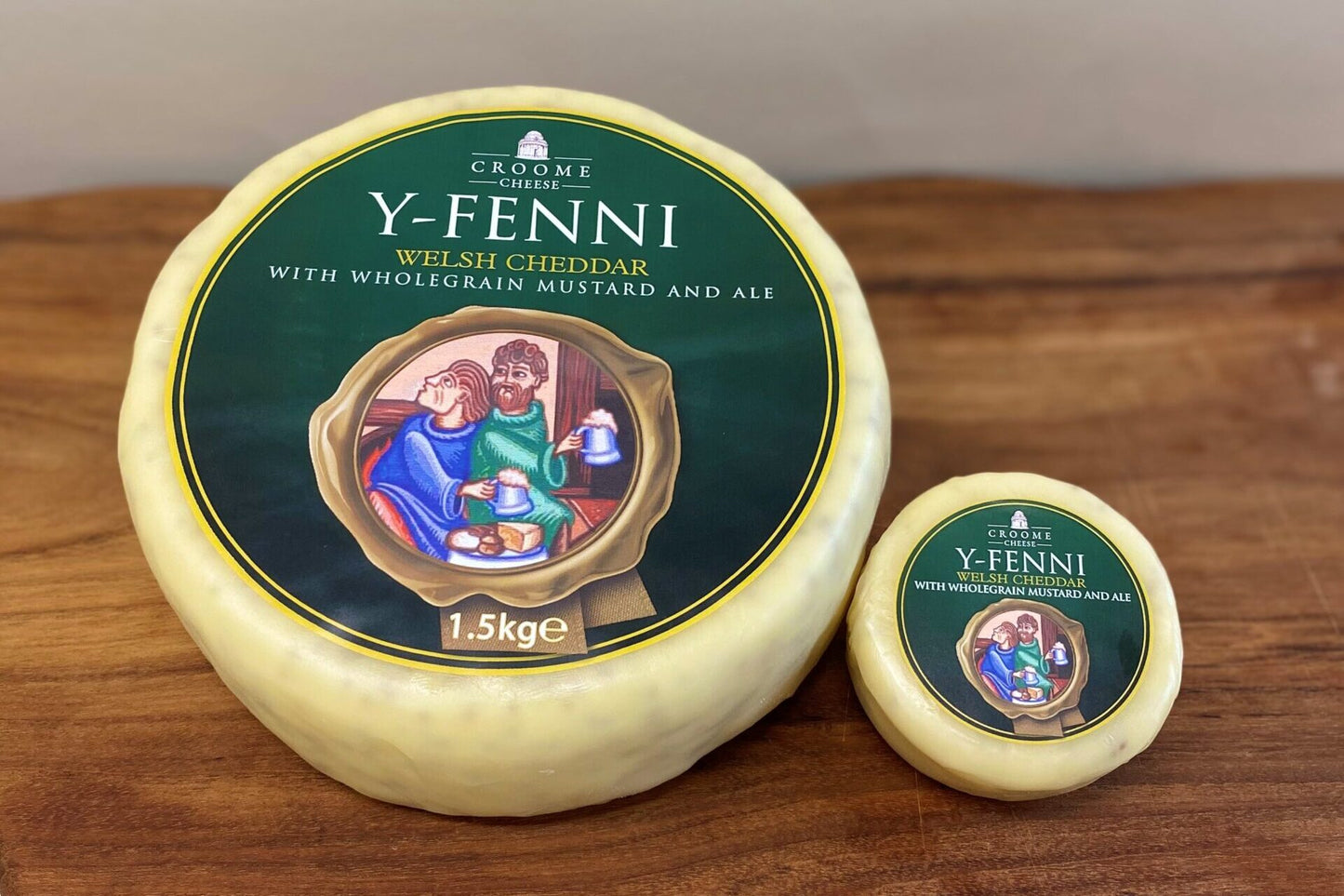 Y-Fenni - Mustard and Ale Cheddar